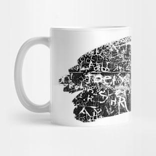 Dark Graffiti Splash Art Print 1 Mug